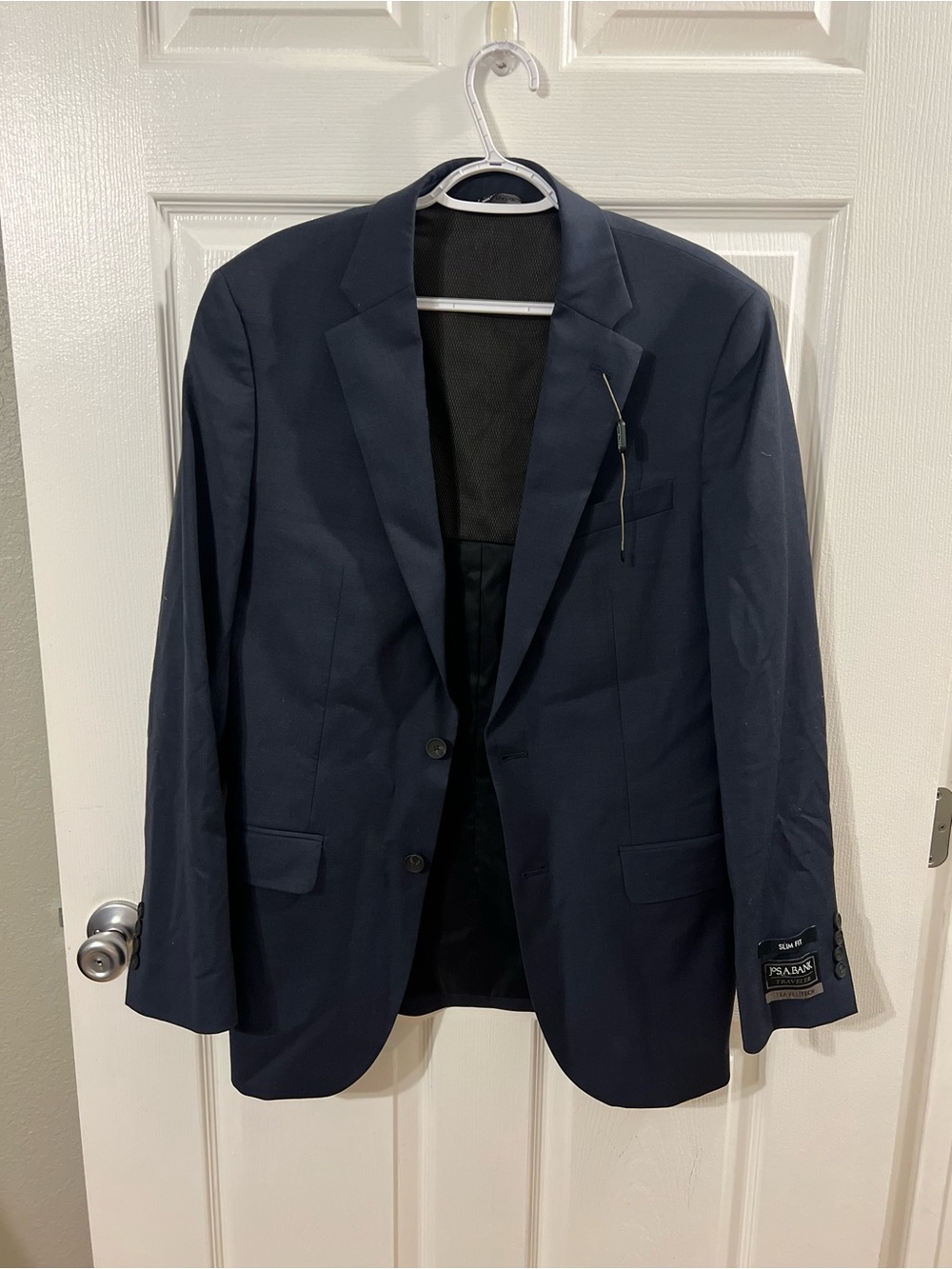Jos. A. Bank Navy Two-Button Sport Coat